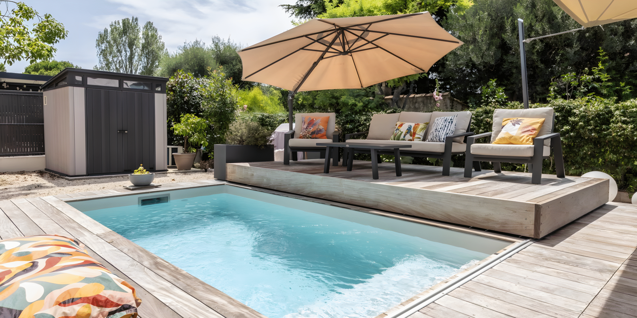 Pergola Pool | Raylı Havuz Üstü Kapama & Bioclimatic Pergola Sistemleri